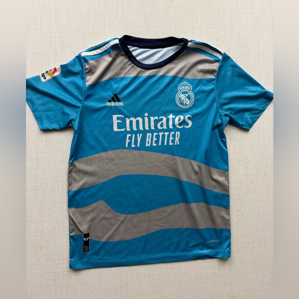 Adidas Real Madrid Teal Soccer Jersey